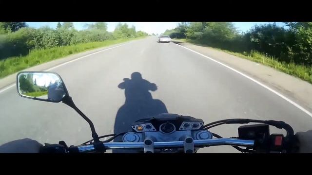 Покатушки по селу на Yamaha Fazer 400 (Yamaha Fz400)