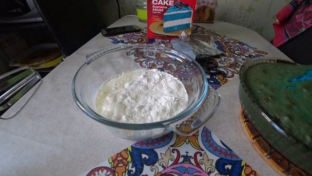 Торт Синий Бархат/из пачки/вкусный очень/купила в ленте смотреть онлайн