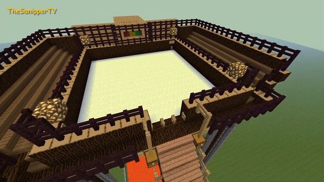 Майнкрафт карта - Spleef Arena! смотреть онлайн