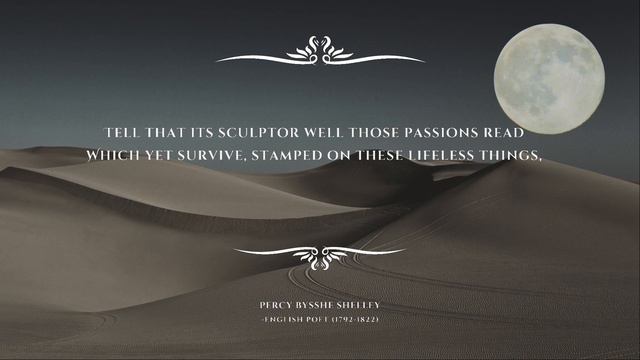 Ozymandias – P B Shelley (Popular Poems) смотреть онлайн