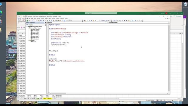 Excel Macro to export worksheets to new Excel files смотреть онлайн