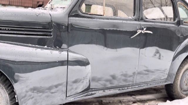 Opel Kapitan. Частичное восстановление без реставрации хрома и салона. смотреть онлайн