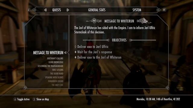 Skyrim (Xbox One) Message to Whiterun Quest (Modded) смотреть онлайн