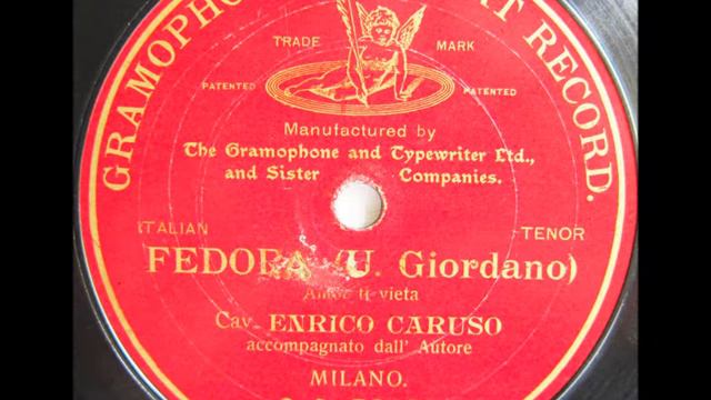 Enrico Caruso sings Tosti's "Addio" (Francesco Paolo Tosti) "Good-bye" December 29, 1910 смотреть онлайн