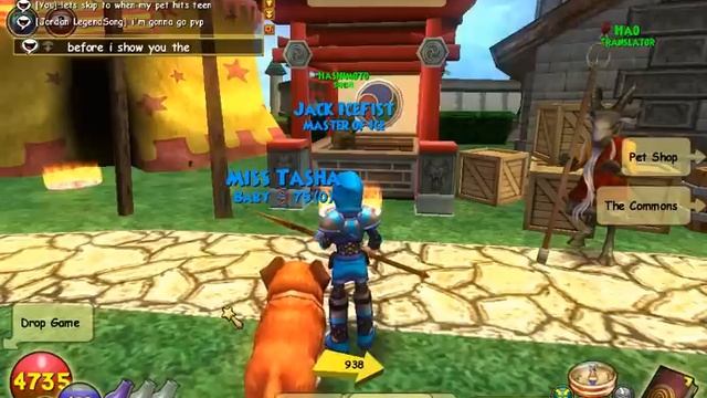 Wizard 101 - How to Make Your Pet Learn a May Cast Spell (*FIRST VIDEO*) смотреть онлайн