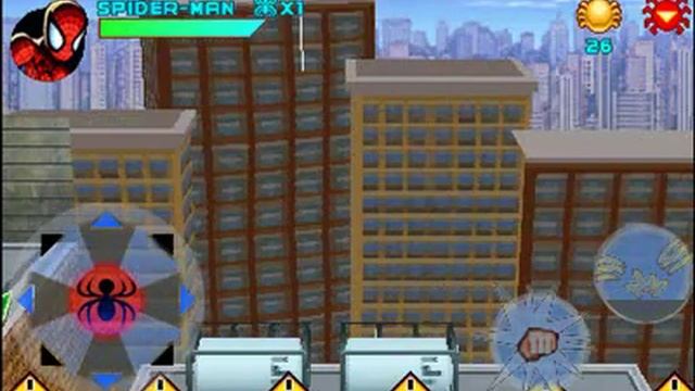 SpiderMan - Toxic City HD auf Windows Mobile WVGA смотреть онлайн