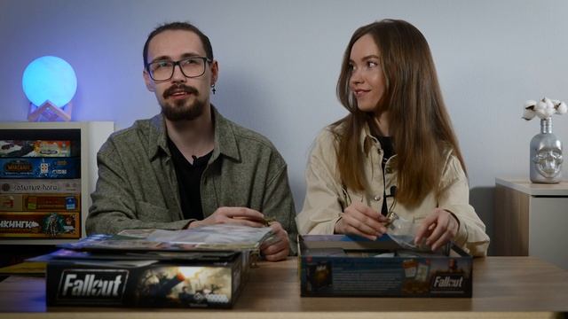 Распаковка настольной игры Fallout смотреть онлайн