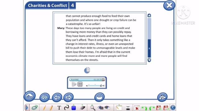 Excel 9 Module 4 Charities and Conflict The theme: Social problems. смотреть онлайн
