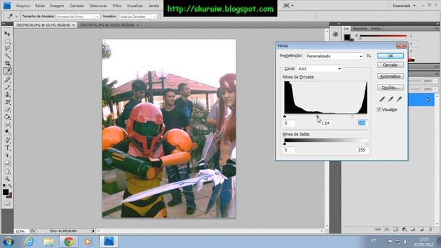 Como clarear imagens - Photoshop CS4 смотреть онлайн
