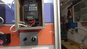 Преобразователь частоты на токарный станок. Часть 2..mp4