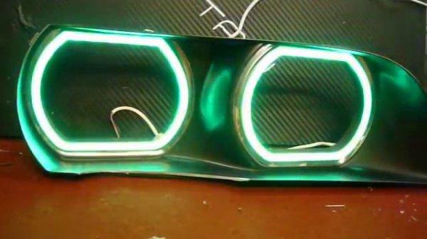 Toyota Chaser 100 Led RGB Angel Eyes by TAU tech