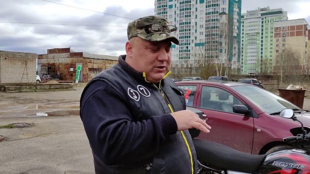 запуск Bajaj Boxer BM 150 после зимы для новичков смотреть онлайн