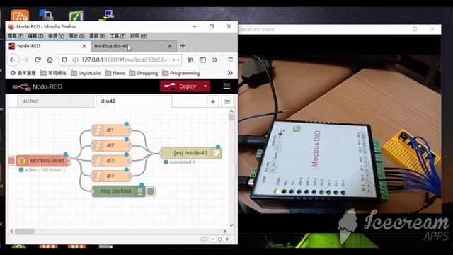 NODE-RED讀取Modbus從站值更新前端HTML/SVG燈號 смотреть онлайн