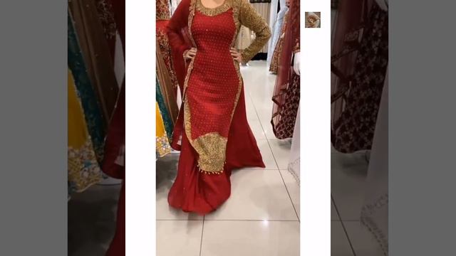 karwachouth special red dress|| bridal dress || red dress|| short video || ammu's fashion point смотреть онлайн