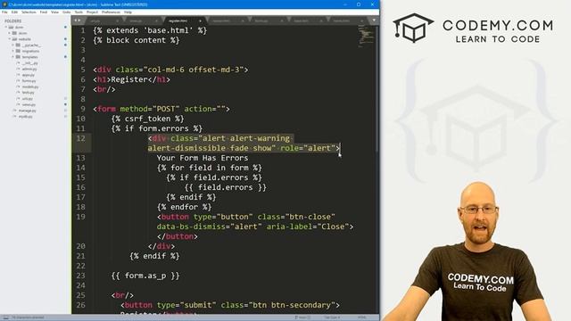 Build a CRM App With Django - Complete Course! смотреть онлайн