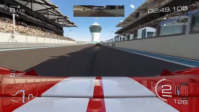 Racing the ford gt40 mk2 at yas marina circuit. смотреть онлайн