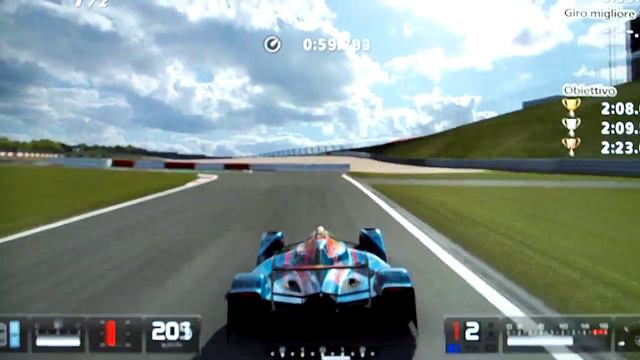 Gran Turismo 5 - Sfida di Vettel - Nurburgring - Bronzo con joypad смотреть онлайн
