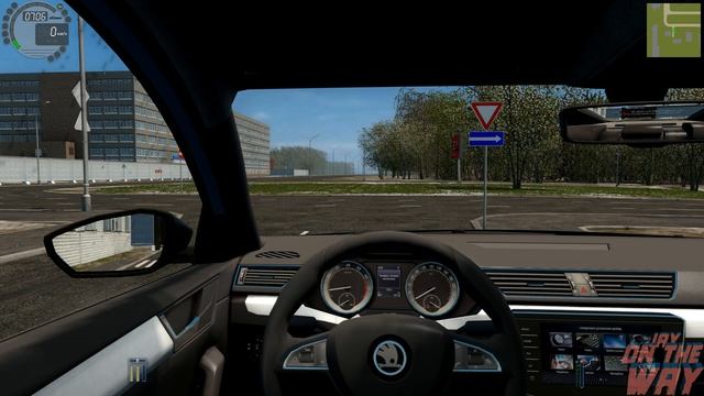 Skoda Superb B8 для City Car Driving