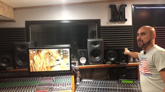 My recording studio tracking mixing and mastering monitors tour at MQS смотреть онлайн