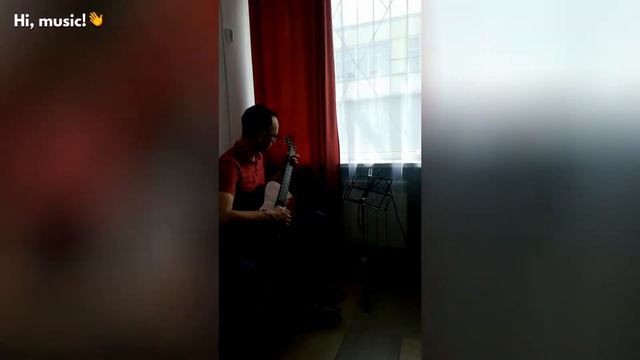 Петр Соболевский - урок гитары (преподаватель А.Гончаров) смотреть онлайн