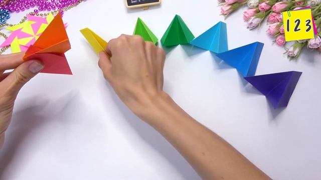 Paper toy antistress Spinning top from paper смотреть онлайн