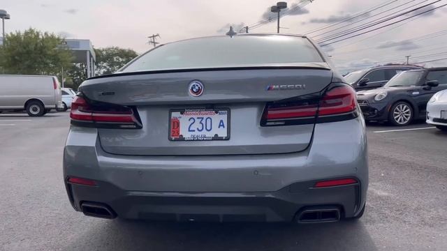2023 BMW M550 In Skyscraper Grey