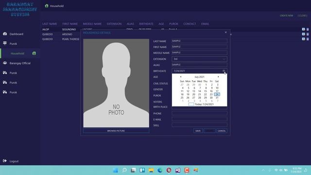 Barangay Management System using VB Net - Overview смотреть онлайн