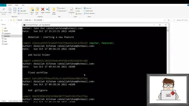 Crash Course - Git & GitHub - lesson 8 - Branches || التطوير والتحكم - دورة مكثفة смотреть онлайн