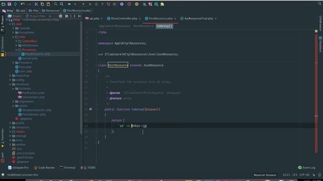 Laravel 5.6 Api with post man collection & test case lesson 8 transform data with api resource смотреть онлайн
