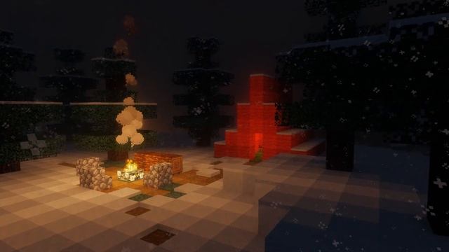 Minecraft Relaxing Music Box + Crackling Fire Sound?The sweetest memory I recall смотреть онлайн