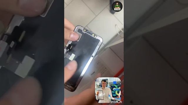 iPhone XS, после воды. Не включается, висит на заставке #iphone #repair #protection смотреть онлайн