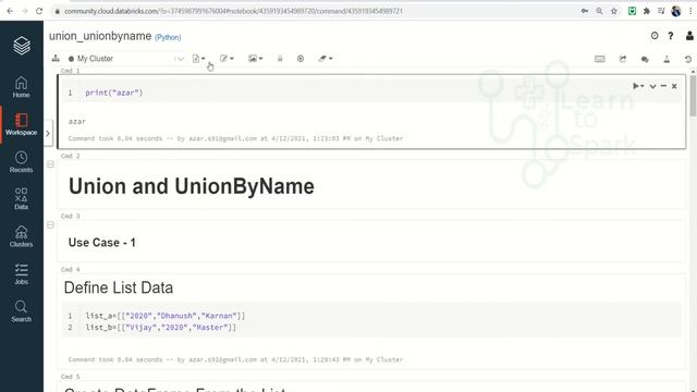 Dark Theme in DataBricks | Learn Spark with DataBricks | LearntoSpark смотреть онлайн