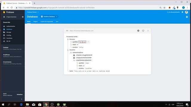 Firebase Android - Actualizar Datos en Realtime Database #3 смотреть онлайн