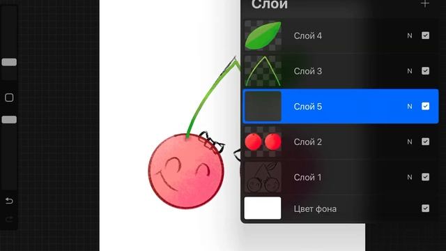 Рисуем вишенок смотреть онлайн