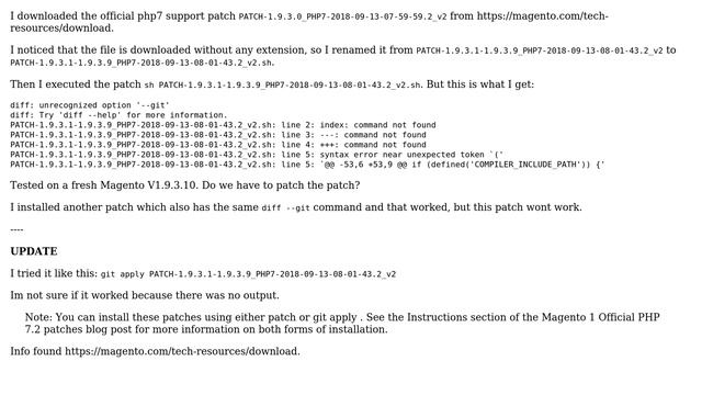 Magento: Can't install PHP 7 support patch? (2 Solutions!!) смотреть онлайн