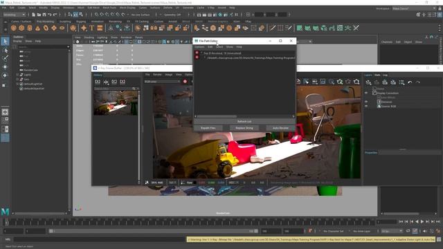 How to Automatically Relink Textures in Maya смотреть онлайн
