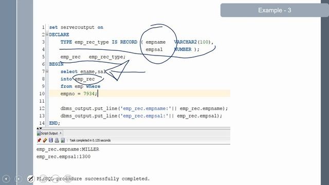 oracle plsql records and collections type смотреть онлайн