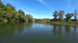 Сплав по Северскому Донецу от с.Дроновка до г.Лисичанска.Больше 30 км  по реке.1часть.