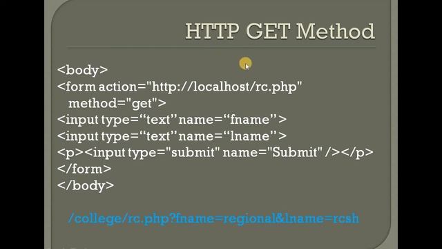 Passing Information Between Pages - Part 1 | Get and Post Method | PHP смотреть онлайн