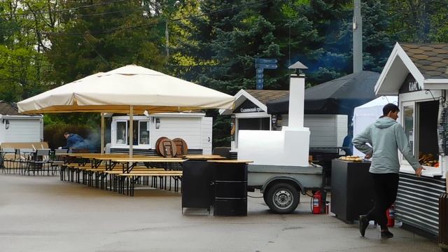 Открытие фестиваля барбекю и фудтраков в Сокольниках (28.04.2023) смотреть онлайн