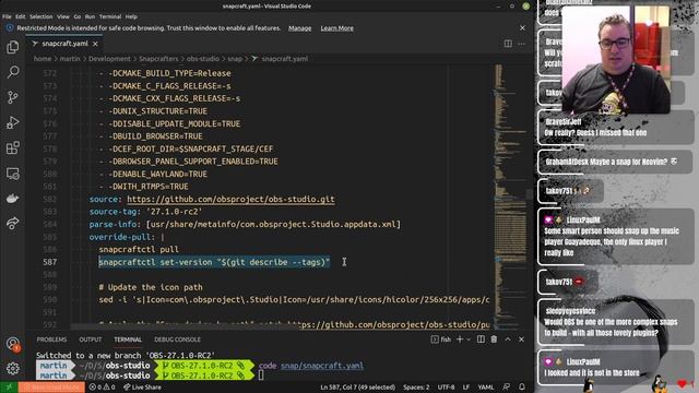 Anatomy of the OBS Studio snap ? смотреть онлайн