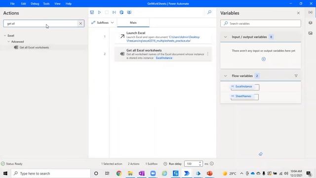 Power Automate - How to get Excel Workbook Sheet names? смотреть онлайн