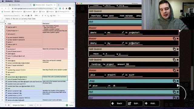 Logic Processor Guide (Auto filling blocks using ubind and flag commands) | Mindustry V6 Alpha смотреть онлайн