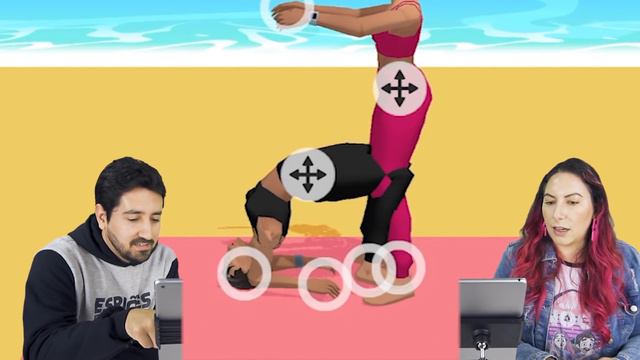 IMITE A MESMA POSIÇÃO PARA GANHAR no Couples Yoga смотреть онлайн
