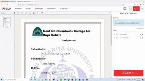 How to Edit PDF Online with ILOVEPDF | ILOVEPDF
