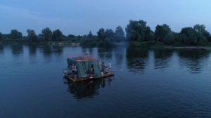 Сплав на плоту по припяти