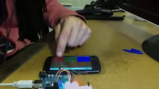 Arduino + Node + socket.io + johnny-five. Multi-users control RGB LEDs смотреть онлайн