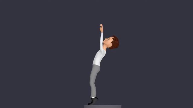 Back salto cookie FlexRig Blender 3D смотреть онлайн