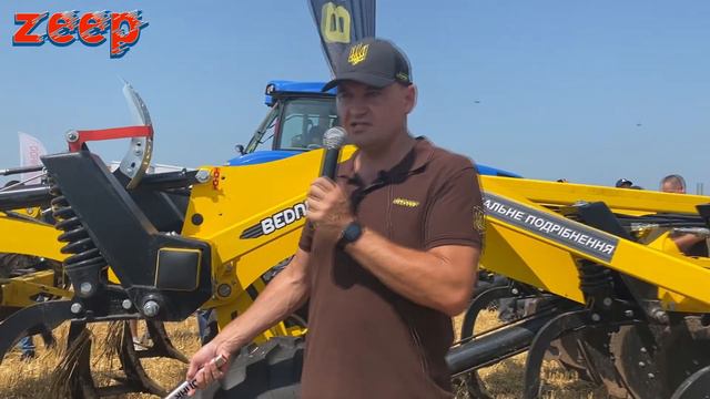 ВПЕРШЕ! ДЕМОНСТРАЦІЯ дисколапового агрегату BEDNAR ACTROS RO 4000 R на UCABAgTech STEP смотреть онлайн