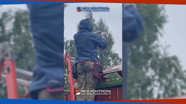 Установка камер видеонаблюдения. Компания "МСК Контроль" смотреть онлайн